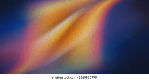 Abstract Gradient Wave Background with Neon Light Effect, modern creative trendy