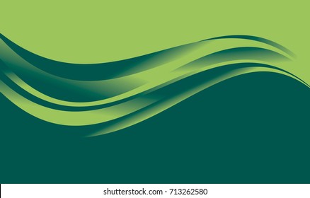 Red green swoosh Royalty Free Stock SVG Vector