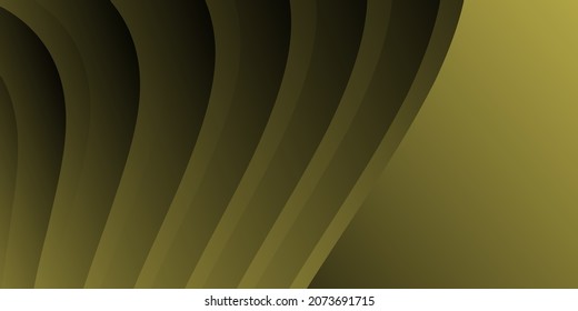 Abstract gradient waves background and folds. 3D illustration in gentle pastel colors.