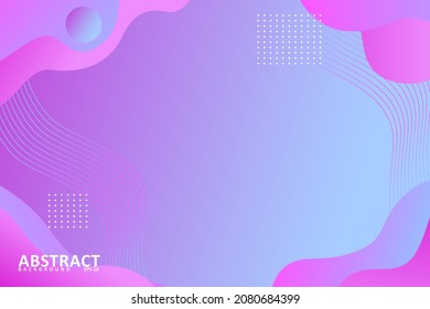 Abstract gradient wavy background. Futuristic Gradient. Neon Wave Brochure. Abstract Posters. Colorful Geometric Background. Minimal Concept. 3d Fluid Banners. Landing page. copy space background.