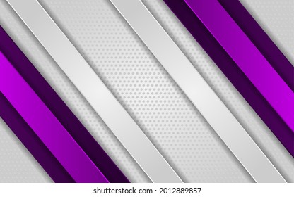 Abstract gradient white background with line purple
