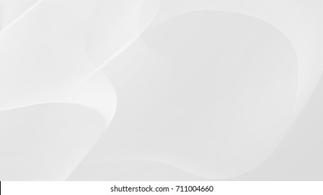 Abstract Gradient White and Gray Vector Backgrounds