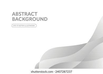 Abstract Gradient white grey liquid background. Modern background design. For your website, banners, brochure, posters, backdrop, wallpaper