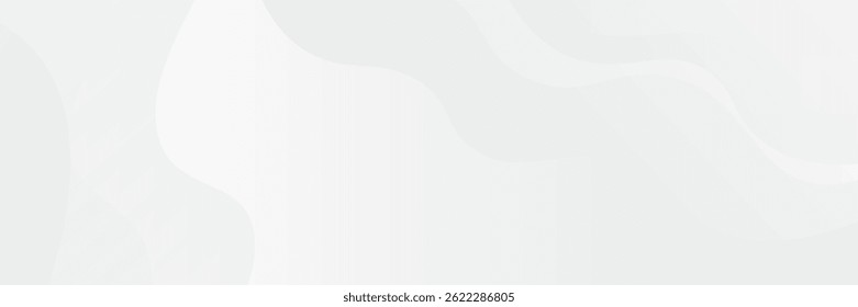 Gradiente Abstractas Fondo líquido gris blanco. Diseño de fondo moderno. Ondas dinámicas. Composición de Formas fluidas. Ajuste para el Sitio web, Anuncios, folleto, carteles
