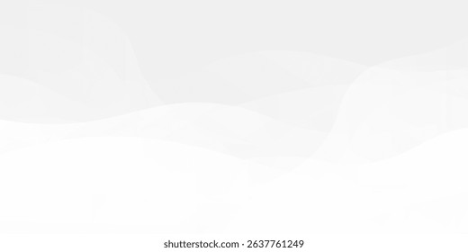 Abstract Gradient  White grey  liquid background. Modern  background design.