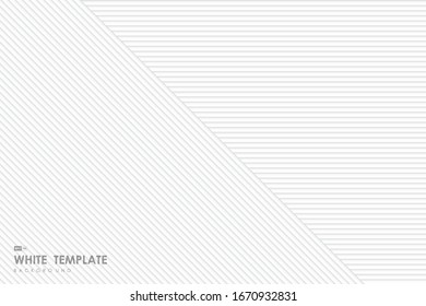 Abstract gradient white line pattern template design background. Use for ad, poster, artwork, template design, presentation. illustration vector eps10