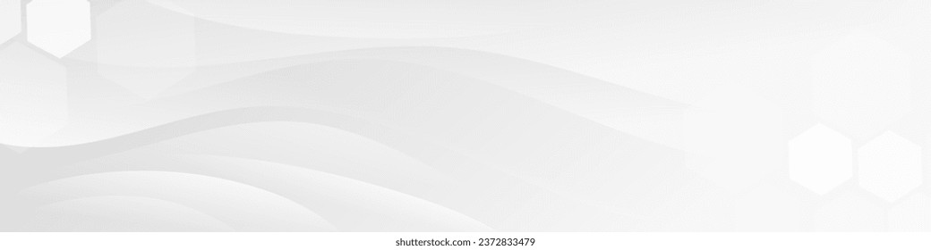 Abstract  Gradient  white Liquid Banner Template. Modern  background design. Dynamic Waves. Fluid shapes composition.  Fit for banners, wallpapers,