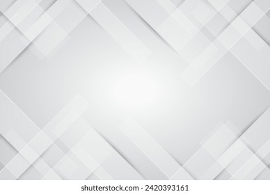 Abstract gradient white monochrome background