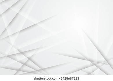 Abstract gradient white monochrome background