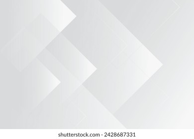 Abstract gradient white monochrome background