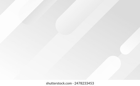 Abstract gradient white monochrome background. Suit for business, institution, conference, party, Vector illustration
