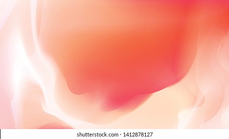 Abstract gradient white pink, pastel and watercolor style background, with copy space for text. Ratio 1920x1080 px. EPS10, vector, illustration svg