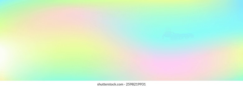 Abstract Gradient. Yellow Neon Background. Blur Image. Retro Creative Brochure. Pastel Mesh. Soft Foil. Hologram Texture. Pearlescent Texture. Blue Abstract Gradient
