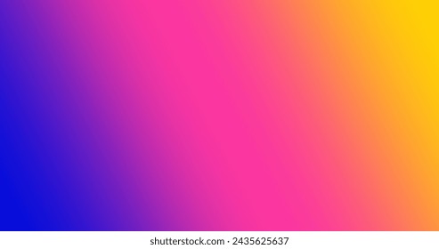 Abstract Gradient Yellow Pink Blue Background	