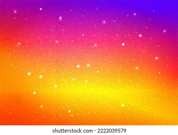 abstract gradient yellow purple blue smooth gradient background vector illustration