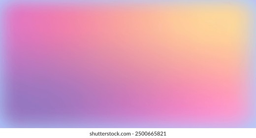 Abstract gradient yellow, purple, pink background, pastel color palette