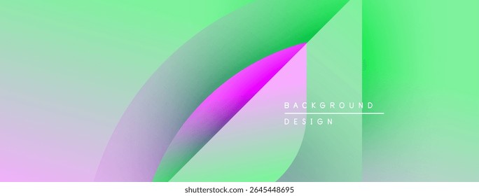 Abstract gradients blend, creating soft visual flow. Pastel hues dominate composition, offering modern aesthetic. Text reads background design.