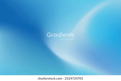 Gradientes abstractos de fondo azul y blanco