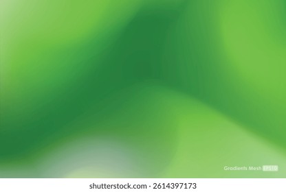 abstract gradients mesh green colorful background