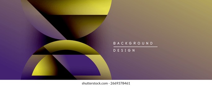 Os gradientes abstratos se sobrepõem, criando um efeito visual dinâmico. Elementos de design modernos sugerem luxo, sofisticação. Texto mínimo presente.