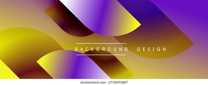 Los Gradientes Abstractas se superponen, creando un efecto visual dinámico. Amarillos, púrpuras se mezclan suavemente. El texto lee el diseño de fondo. Composición moderna y vibrante.