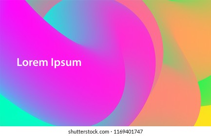 abstract gradients waves background