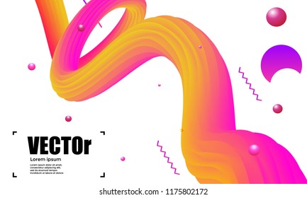 Abstract gradients waves background. colorful vector illustration