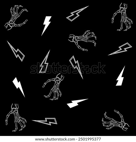 Abstract graffiti art background with scribble throw-up and tagging hand-drawn style. Street art graffiti urban theme for prints, pattern, banners, and textiles in vector format skull and bones urban.