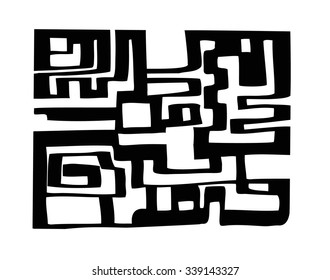 Abstract graffiti background