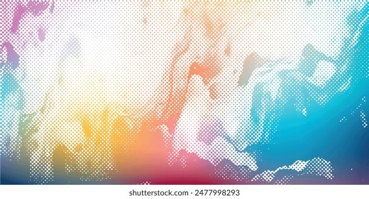 Abstract graffiti paintings vibrant colors texture on the concrete wall background