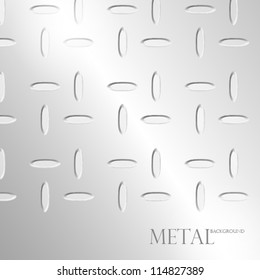 Abstract grain-oriented metal background. EPS10 Vector.