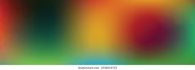 Abstract grainy gradient background, orange brown gradient wave, dark background banner header design, grain noise texture effect