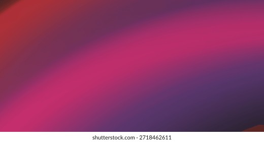 Abstrakter, körniger Farbverlauf-Hintergrund mit orangefarbenen, violetten, rosafarbenen und schwarzen Farben. Dynamische mehrfarbige Rauschtextur für Banner, Poster, Cover, Tapete, Hintergrunddesign
