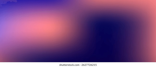 Abstract Grainy Gradient Background in Pink and Purple Tones
