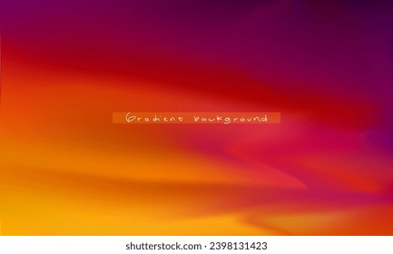 Abstract grainy gradient background with red, yellow,black blurred color flow banner poster cover illustration design.