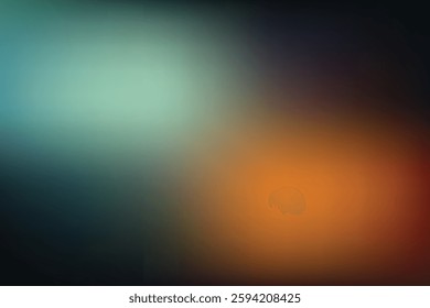 Abstract Grainy Gradient Background with Retro Cinematic Vibes
