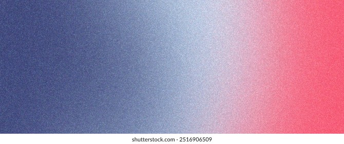 Abstractas rayas de fondo degradado granulado con color azul profundo blanco y rojo vibrante, textura de ruido para el diseño de la cubierta del cartel de Anuncio.