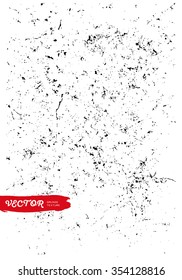 Abstract grainy Grunge texture on a white background. Awesome vector dust texture for your design.