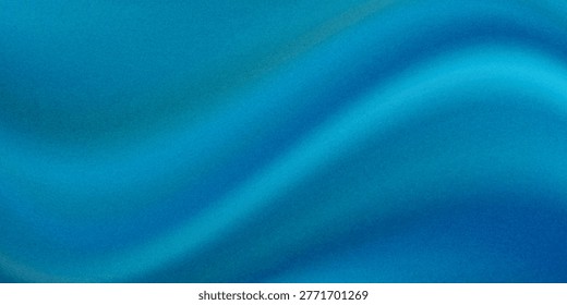 Abstract grainy texture background with light leak effect, in shades of turquoise and green