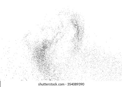  Abstract grainy texture isolated on a white background. Flat design element. Vector illustration,eps 10.