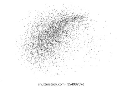  Abstract grainy texture isolated on a white background. Flat design element. Vector illustration,eps 10.
