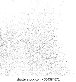 Abstract grainy texture isolated on a white background. Flat design element. Vector illustration,eps 10.