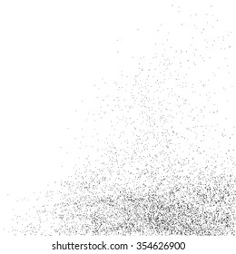 Abstract grainy texture isolated on a white background. Flat design element. Vector illustration,eps 10.