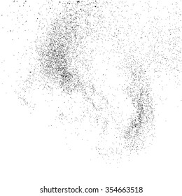 Abstract grainy texture isolated on a white background. Flat design element. Vector illustration,eps 10.