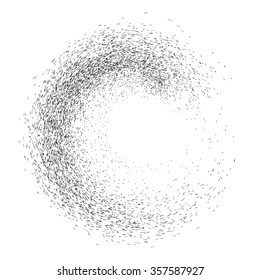 Abstract grainy texture isolated on a white background. Flat design element. Vector illustration,eps 10.