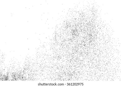 Abstract grainy texture isolated on white background. Flat design element. Vector illustration,eps 10.