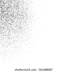 Abstract grainy texture isolated on white background. Flat design element. Vector illustration,eps 10.