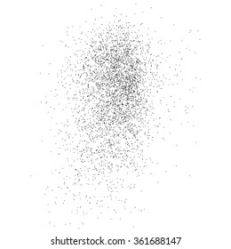 Abstract grainy texture isolated on white background. Flat design element. Vector illustration,eps 10.