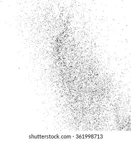 Abstract grainy texture isolated on white background. Flat design element. Vector illustration,eps 10.
