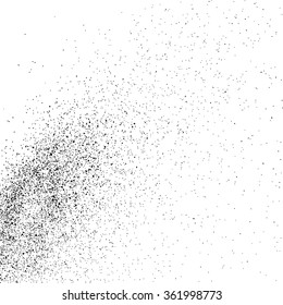 Abstract grainy texture isolated on white background. Flat design element. Vector illustration,eps 10.